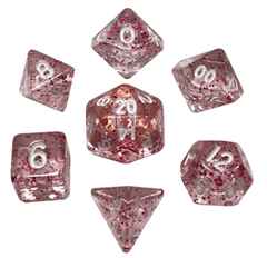 MDG: 7 Set Polyhedral Ethereal Light Purple White LIC4208